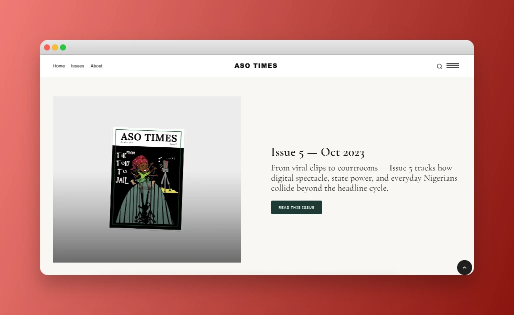 Aso Times project screenshot