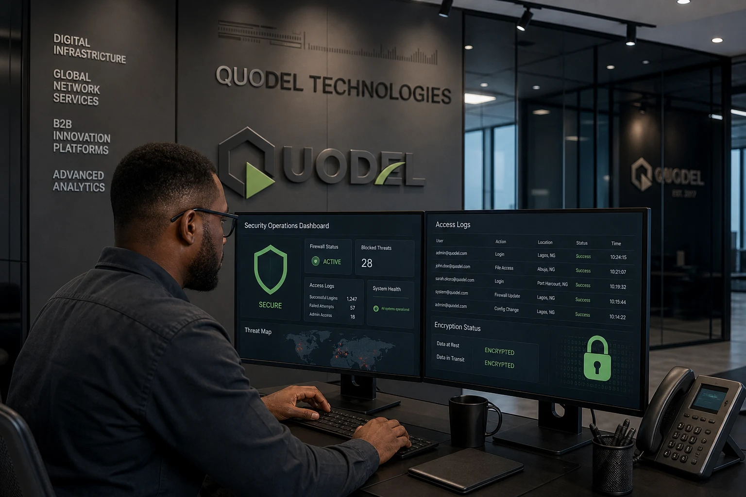 Cybersecurity Services | Quodel service